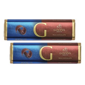 Godiva 고디바 밀크 초콜릿 바 49g x 2팩 Milk Chocolate Ba, 2개