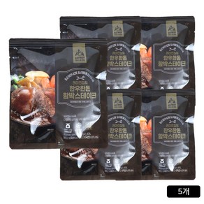 레이먼킴의 한우한돈 함박스테이크 200gX5팩[34204559], 5개, 200g