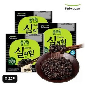 풀무원 국산 검정콩 나또 총 32팩(검은콩나또+가쓰오간장소스+겨자소스)X2팩X16팩