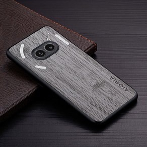 핸드폰케이스 대나무 나무 패턴 가죽 휴대폰 커버 Nothing Phone 2a 1 2 용 케이스 럭셔리 Coque