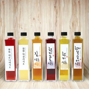 [배금도가][배금초]골라담는 자연 발효식초 300ml 6종 모음, 현미식초 300ml, 1개