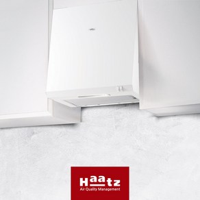 하츠 Haatz 통후드 K60S / KS60WH 600용 시스템후드 가스레인지후드 주방후드, 자가설치, 화이트 / 가로 60cm, K60WH