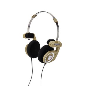 마이크 볼륨 조절기가있는 미국 복고풍 클래식 헤드셋 유형 플러그 Khaki Retro Headphone with TYPEC plug volume control Microphone