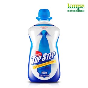 탑스텝 세제 고농축 세탁세제 1100ml 일반/드럼 겸용 액체세제 중성세제, 1개, 1.1L