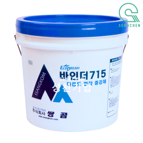 쌍곰 715(수성 바인더)(15kg) (1Pail), 1개