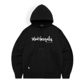 마크곤잘레스 MARK GONZALES SIGN LOGO OG SWEAT HOODIE - BLACK