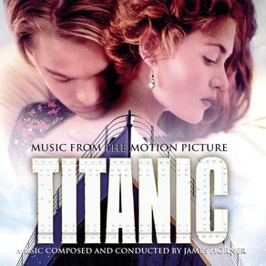 CD 타이타닉 영화 사운드트랙 TITANIC