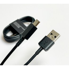 삼성전자 USB 충전 케이블 C타입 EP-DG930, 블랙, 1개