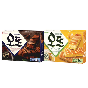 오리온 오뜨 쇼콜라150g 6개+치즈144g 6개, 144g, 12개