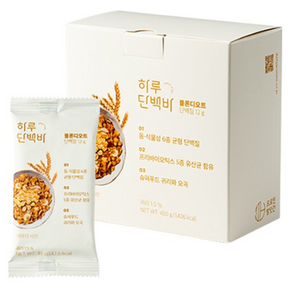 프로틴방앗간 하루단백질바 블론디오트, 450g, 10개