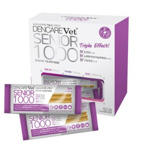 [DENCARE Vet] 덴케어벳 시니어 덴탈껌 30개입, 10g