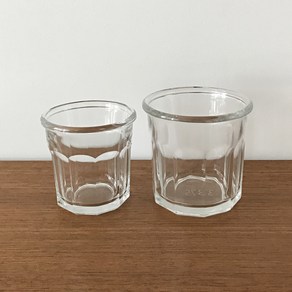 플랫화이트 글라스 1P (프랑스 알코록 유리컵 커피잔 180ml 310ml), Small(180ml), 1개