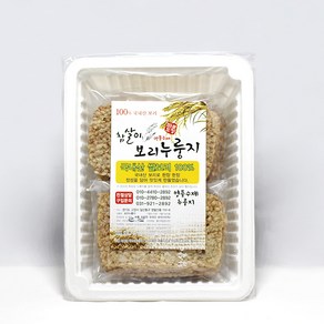 당일도정 바로구운 참살이 보리누룽지 400g이상(100%보리만으로만듭니다), 400g, 2개, 2개