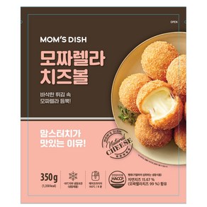 기타 맘스터치 모짜렐라 치즈볼 350g +, 2개