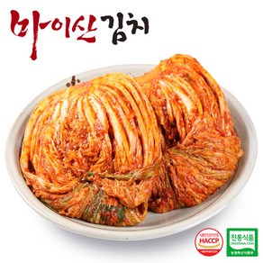 한국농협김치 전북대표 마이산김치 포기김치 1kgx2팩, 2개, 1kg