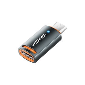 Essager USB 3.0 5A A타입 to C타입 라이트닝/8핀 마이크로 5핀 OTG 변환 젠더