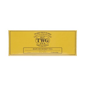 TWG BAIN DE ROSES TEA 뱅드 로즈 블랙티 15티백, 2.5g, 15개입, 2개