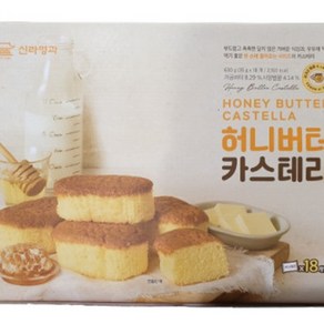 신라명과 허니버터 카스테라 35g X 18개, 630g, 1개