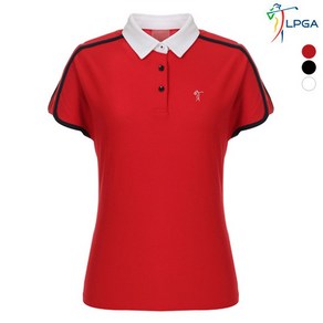 LPGA 여성 플래그라인 돌먼소매 제에리 티셔츠 L192TS515P