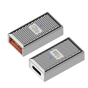 Coms USB C타입 to USB 3.0 PD 변환젠더 120W 6A JA259, 1개, 본상품선택, 25mm