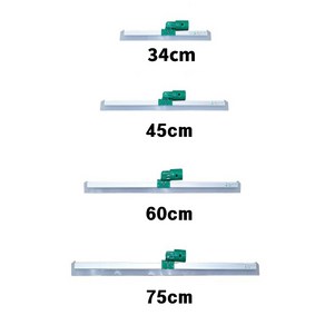 라이노 바닥 스퀴지 헤드 34 45 60 75 cm 대형 실리콘 밀대 물기 먼지 제거 계단 청소, 1개