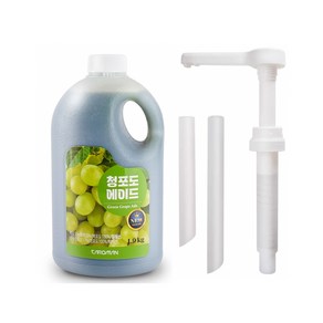 까로망 청포도 에이드 1.9kg+까로망소스펌프, 1.9kg, 1개