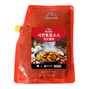 사천볶음소스 업소용 1kg, 1개