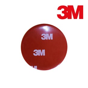 3M 5069G 초강력 아크릴 폼 양면테이프 원형_4cm