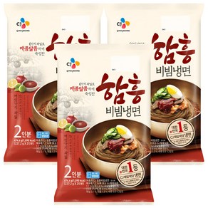 CJ제일제당 함흥비빔냉면(2인분)x2개, 474.4g, 3개