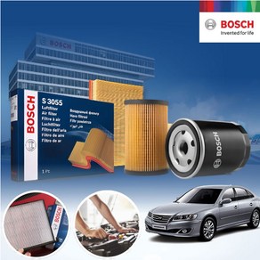 그랜져TG(05~11) 2.7 가솔린 BOSCH 에어크리너 오일필터 2종세트 5L 필요 a2113+o182 KPT-5560060 cs01036, 1개