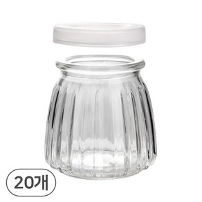 젤캔들 플리츠 pe캡 포함 200ml, 20개