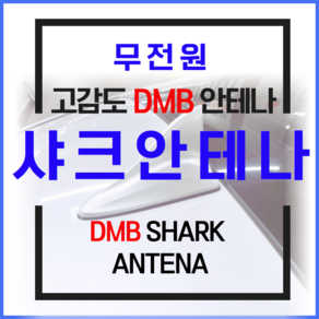 샤크안테나 네비게이션 무전원 dmb 안테나, 1.블랙