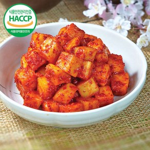 국내산 재료만으로 안동 학가산 깍두기 5KG, 1개