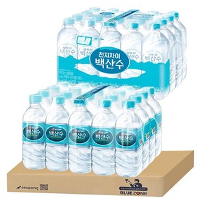 백산수330ml x 20개 + 백산수 무라벨 330ml x 20개