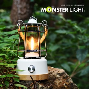 클래시카 빈티지 LED 감성 랜턴, 블랙, 1개