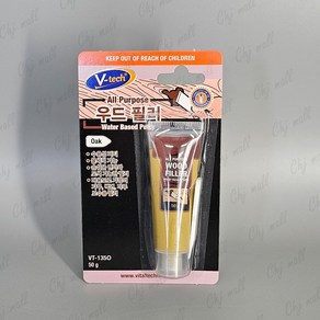 Vtech 우드 필러 오크 50g VT-135O, 2개