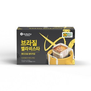 맥널티 브라질 벨라비스타 핸드드립 원두커피, 8g, 24개입, 2개