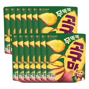 무뚝뚝 고구마칩 +구운감자 슬림 (크래커/바삭한/얇게 구워서 더 바삭한/스낵/소풍/사무실간식, 56g, 14개