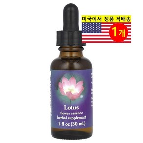 Dynamic Health 로터스 플라워 에센스 Lotus Flowe Essence, 1개, 30ml