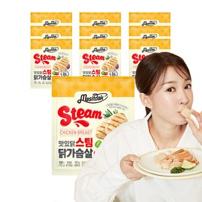 [랭킹닭컴] 맛있닭 NEW 스팀 닭가슴살 고추맛, 100g, 10개