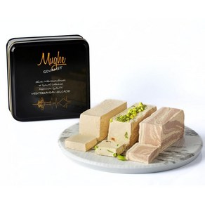 [B08WJC23CV] MUGHE GOURMET Mughe Goumet Halva 850g Geschenkbox - 3 koestlIche Halva-RIegel mIt Mam, [B08WJC23CV] MUGHE GOURMET Mug