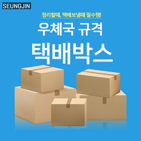 승진산업 우체국택배박스 3호상자(340*250*210) 규격박스 무지상자, 10개, 베이지