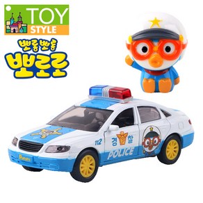 뽀로로사이렌경찰차/풀백/미니카/장난감자동차, 뽀로로사이렌경찰차, 1개