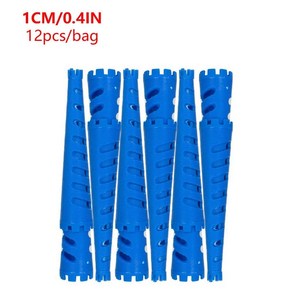 콘 모양 헤어 롤러 여분의 컬링 콜드 파마 플렉시 막대 웨이버 열, 2. 1CM, 1개, 1. 1CM