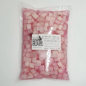 핸드메이드 비트 무 피클 1.5kg, 1개