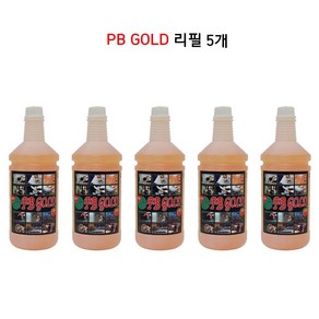 PB GOLD GOLD피비골드 다목적용 세정제 리필 1000ml 5개, 1L