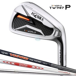 혼마 투어월드 TW747 P 아이언세트 골프채 6개 남성, 5-10/세금미포함, NSPRO950GH/S