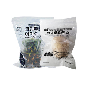 [268] 마하 태국산 파인아이스샤베트130ml 15개 + 마하 아이스코코넛샤베트 170ml 10개