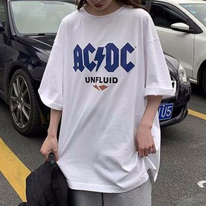 락 스피릿 오버사이즈 ACDC 반팔티