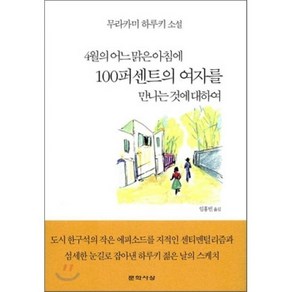 4월의 어느 맑은 아침에 100퍼센트의 여자를 만나는 것에 대하여, 문학사상, 무라카미 하루키